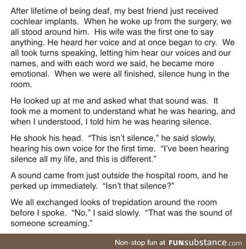 Sound of Silence (Spooky Story)