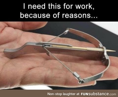 Toothpick crossbow