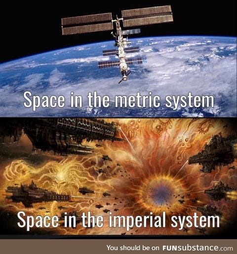 The only time the imperial system is cool