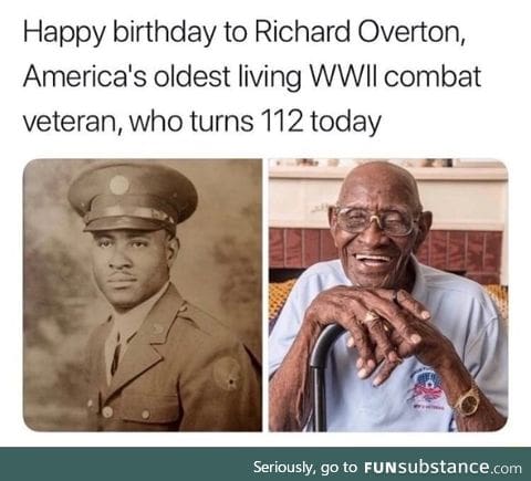 Oldest WWII vet