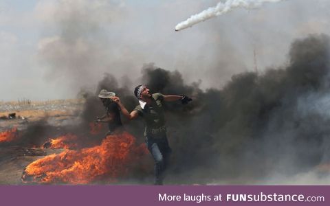 Palestininian tennis player