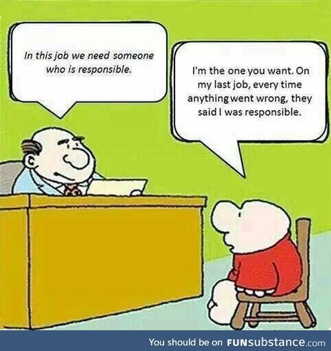 Hiring a responsible person