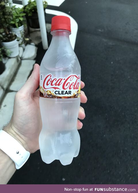 Interesting choice by Coca-Cola in Japan