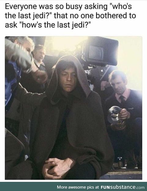 Sad skywalker