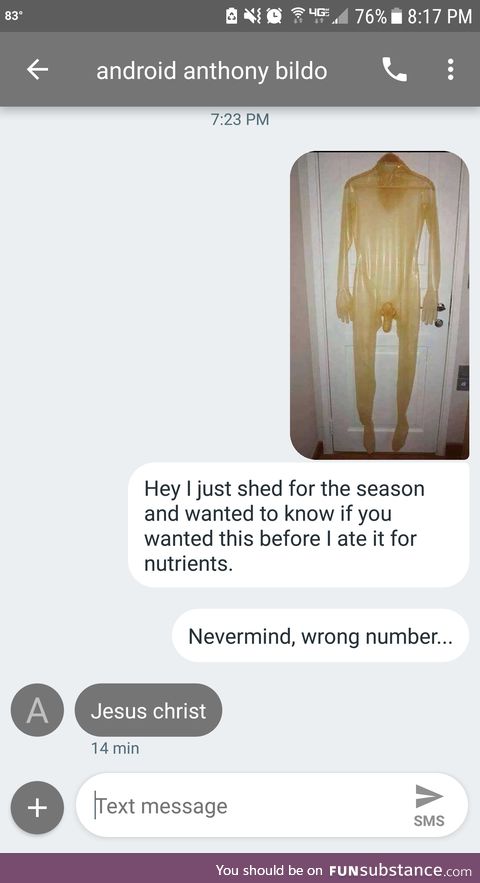 Wrong number