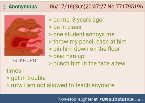 Anon gets annoyed