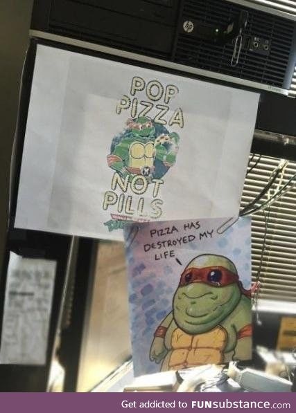 Pop pizzas