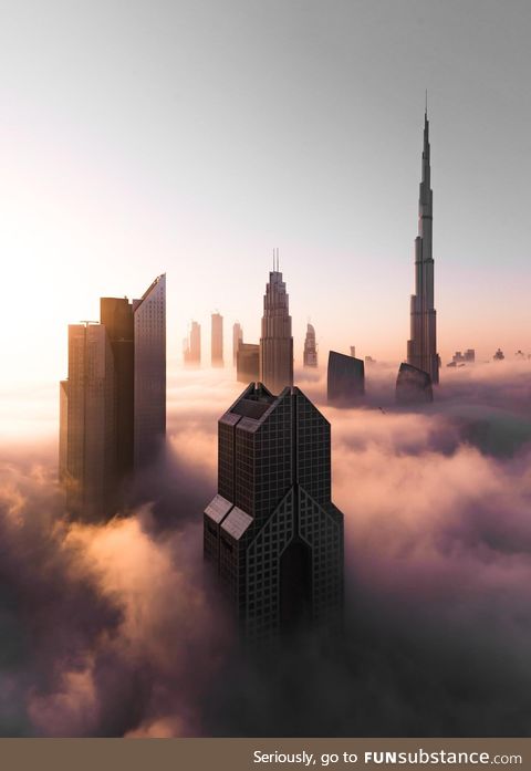 We get it, you vape [Dubai in the clouds]