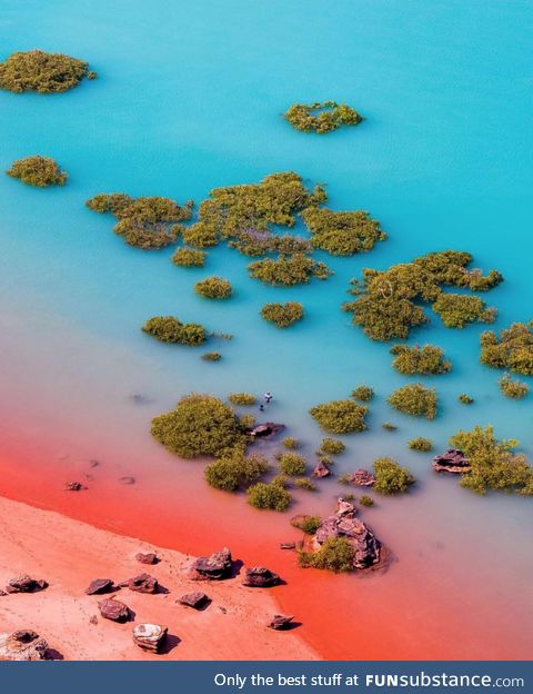 Shoreline in Broome, Western Australia