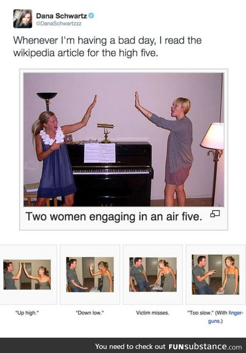 High fives