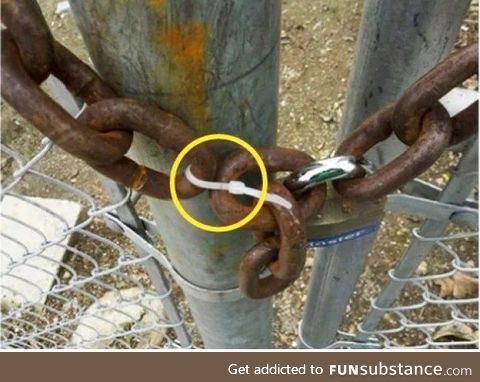 I've found the weakest link!