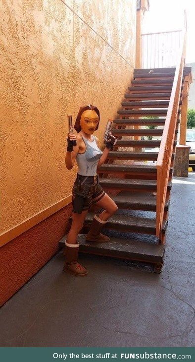 Lara Croft Cosplay, Nailed it