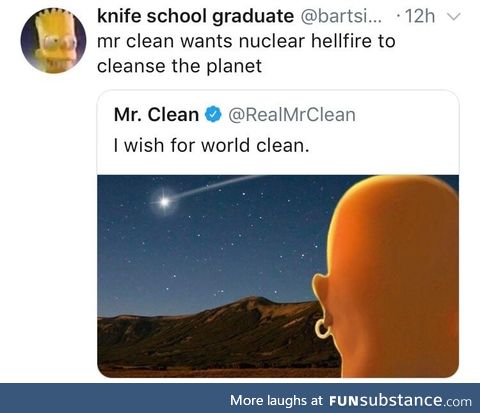 Cleanse the world