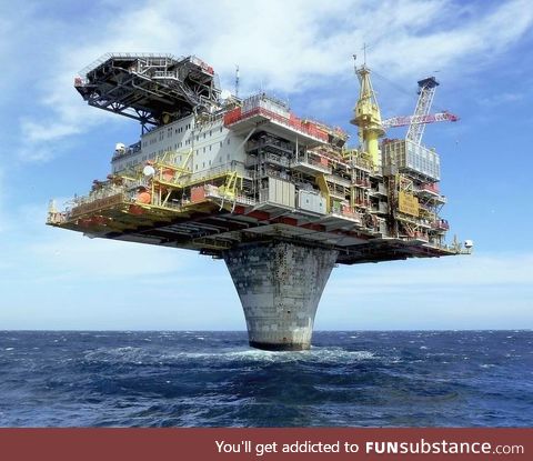 You may not like oil but this platform is undeniably cool