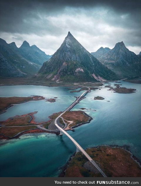 Lofoten Islands in Norway