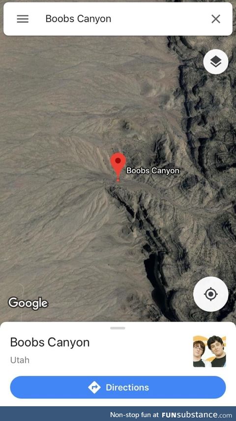 Boobs Canyon