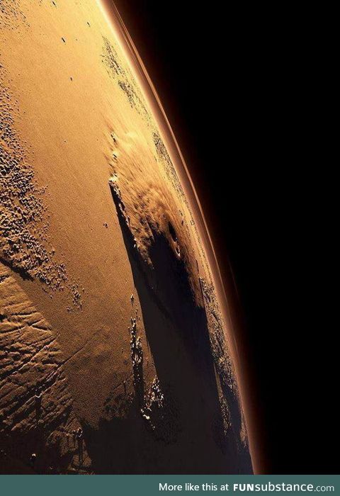 Mount olympus, mars