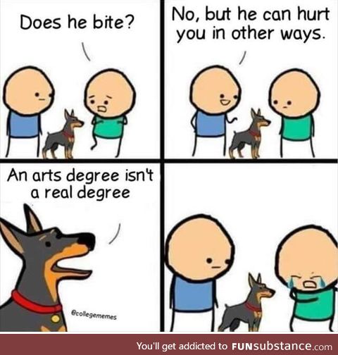 Dogs can be so insensitive