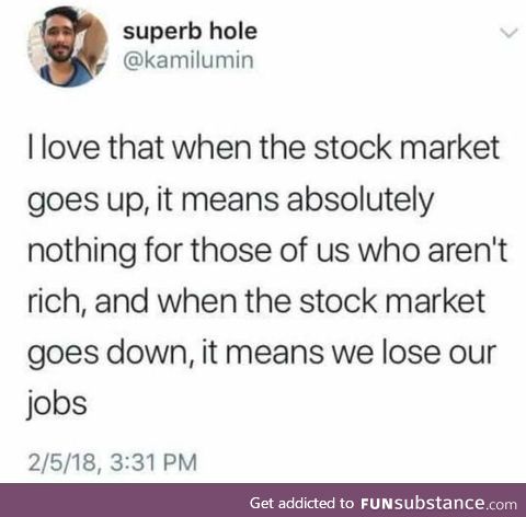 The stock market