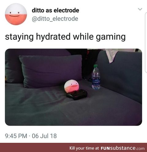 Stay hydrated