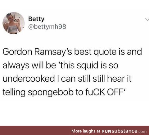 Inspirational Gordon Ramsay quote