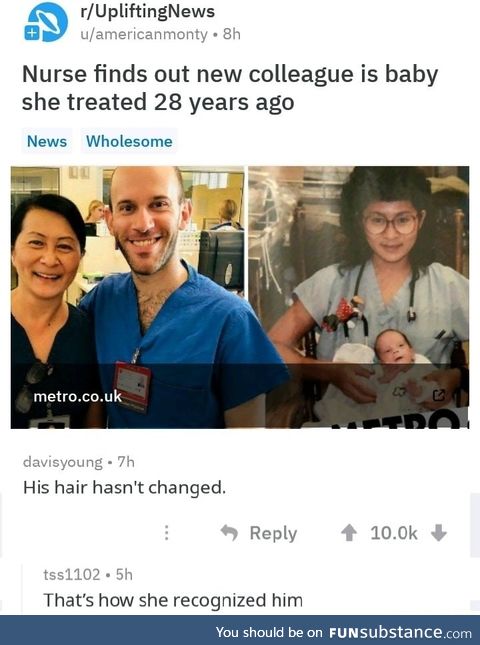 Uplifting news