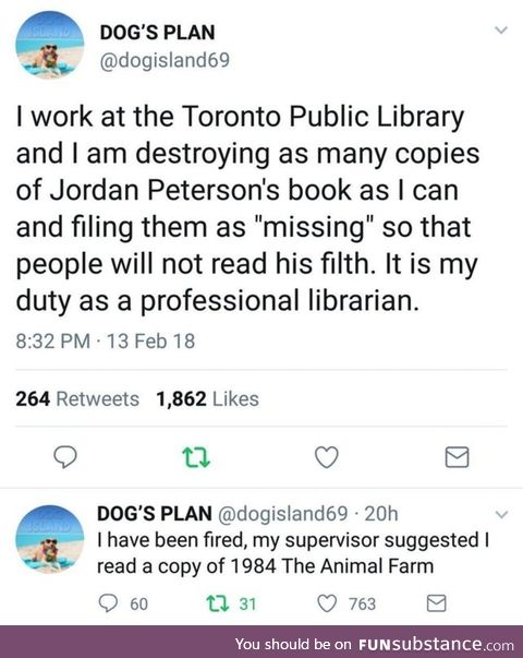 Communist librarian