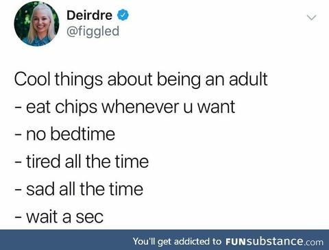 Being an adult