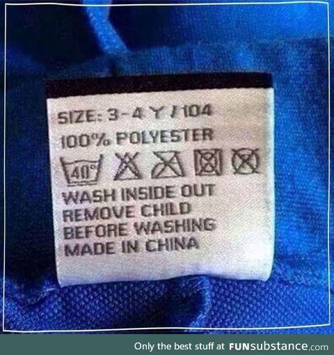 Always read the instructions!