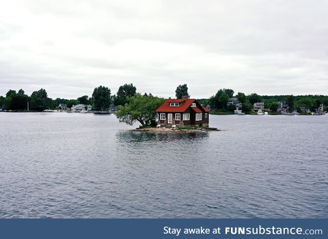 A house all alone