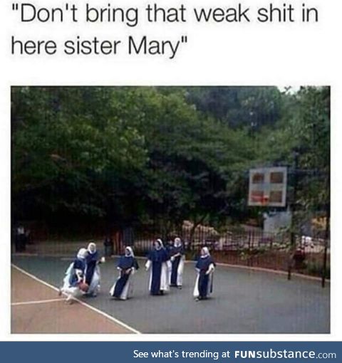 NBA. Nuns basketball association