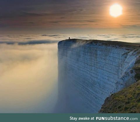 Where the Earth ends... Sussex, England