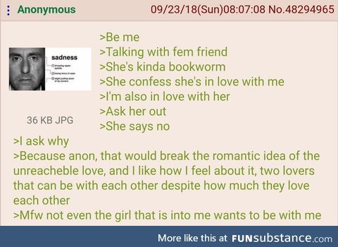 Anon has a female friend