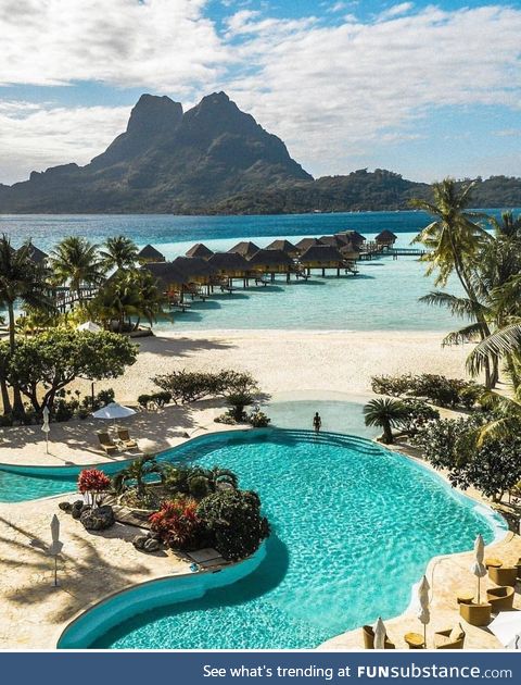 Bora Bora is a paradise