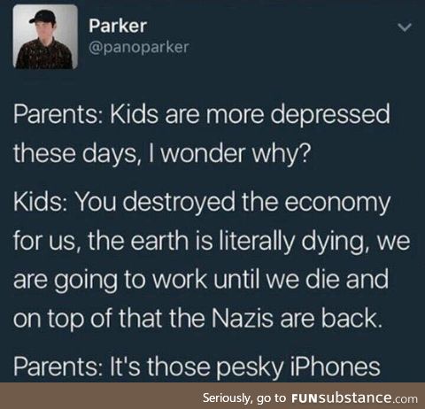 its those pesky iphones