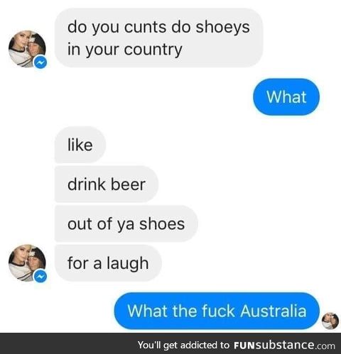 Drinking down under