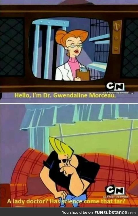 Johnny Bravo had no chill