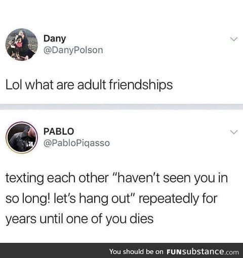 Adult relationships