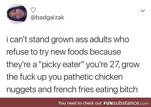 Picky eater