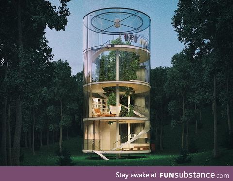 This tree house