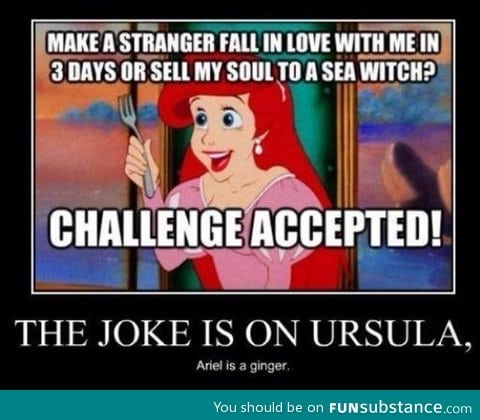 Joke is on ursula