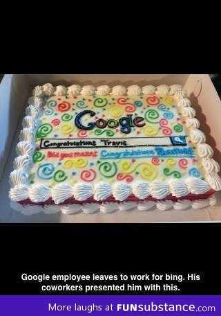 Google cake