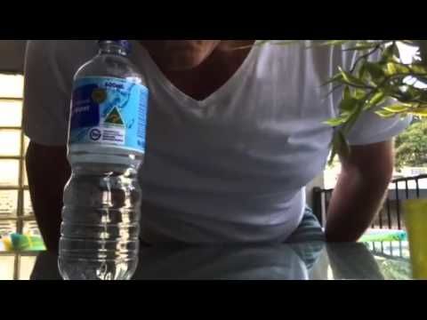 Aussie dad falls for coin under bottle prank