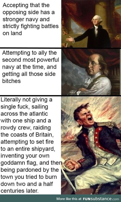 Confirmed mad lad John Paul Jones