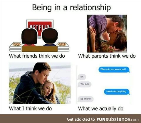 Being in a relationship