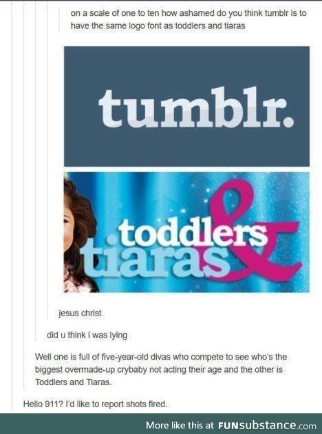 Tumblr and Tiaras