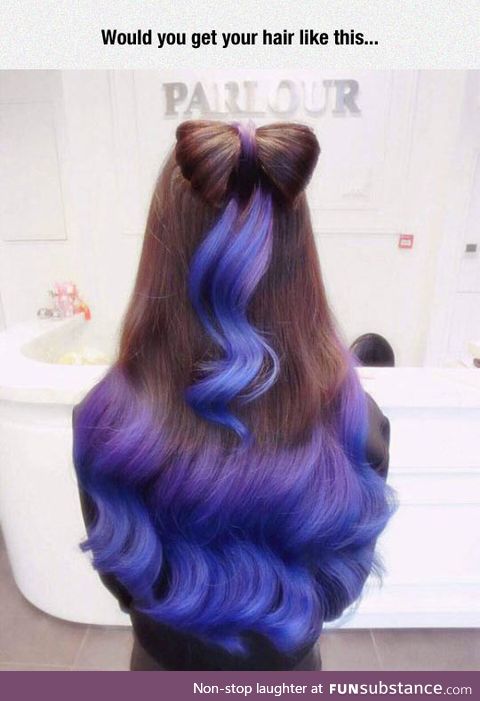 Unreal hair color