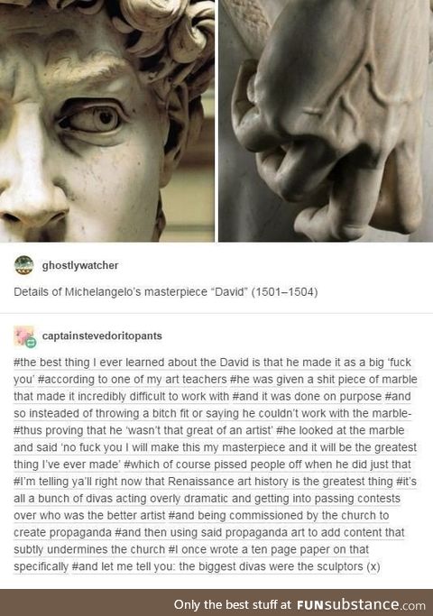 Statue drama