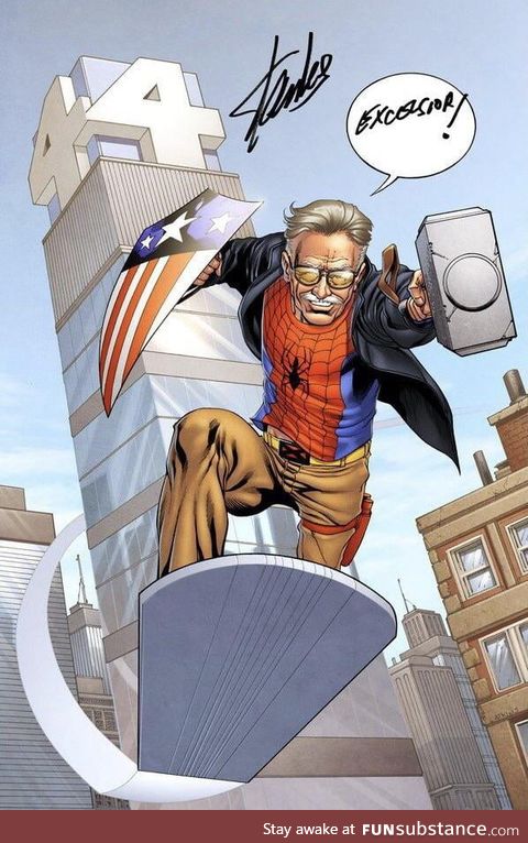 Stan Lee leaving our world for a better one (November 12, 2018)