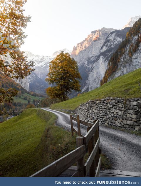 Visited the valley where J. R. R. Tolkien got his inspiration for LOTR